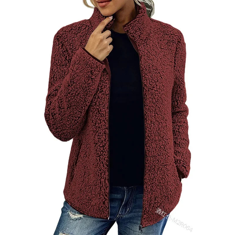 Tova™ | Elegant casual fleecejakke