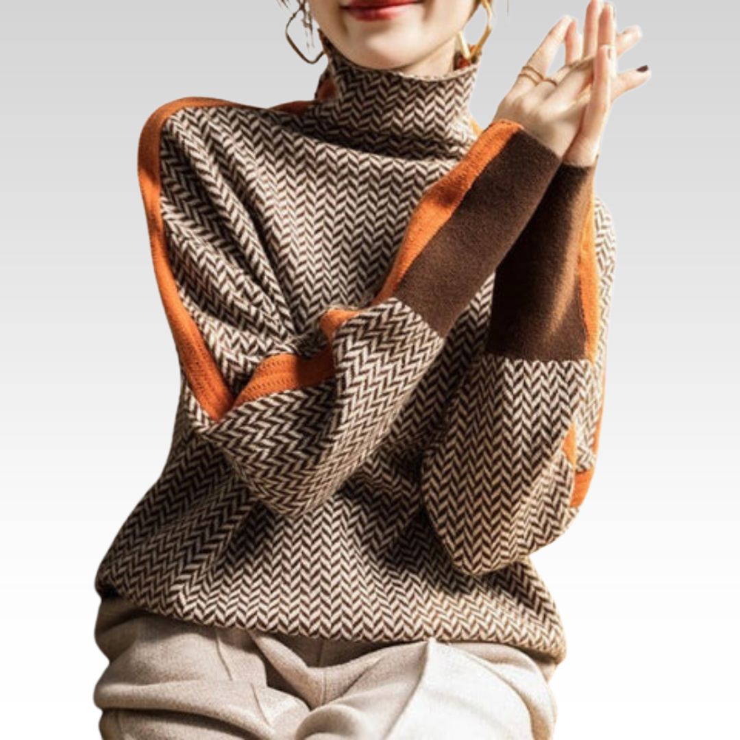 Emma | Stribet sweater