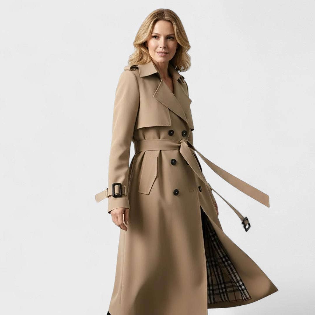 Noura | Elegant trenchcoat med tidløs stil