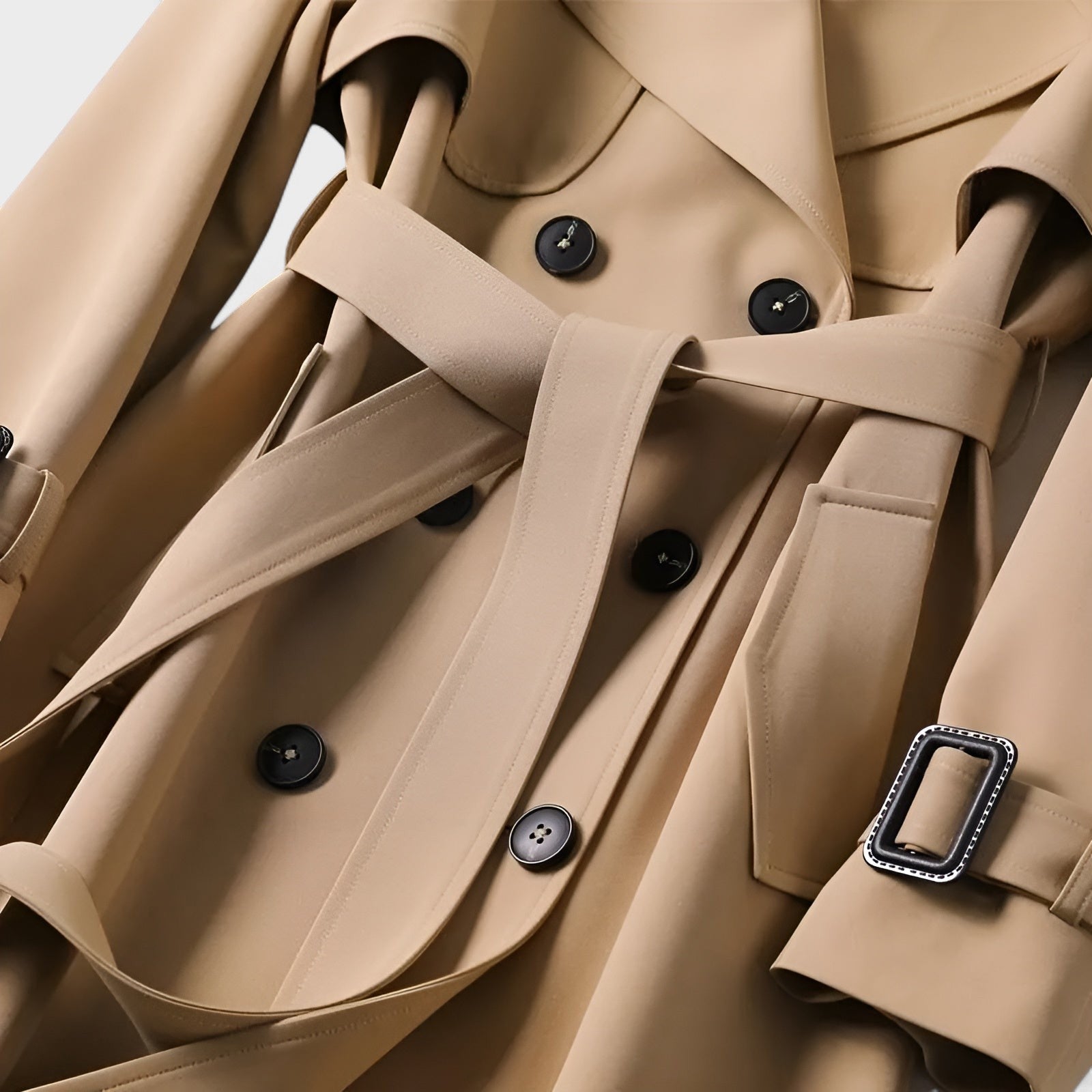 Noura | Elegant trenchcoat med tidløs stil