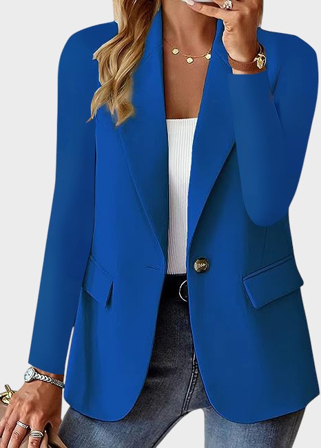 EDITH | Elegant farvet blazer