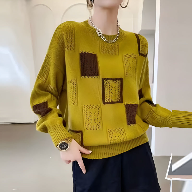 Alida™ | Strikkede sweater