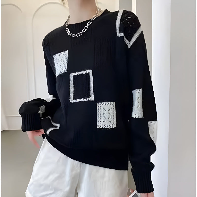 Alida™ | Strikkede sweater
