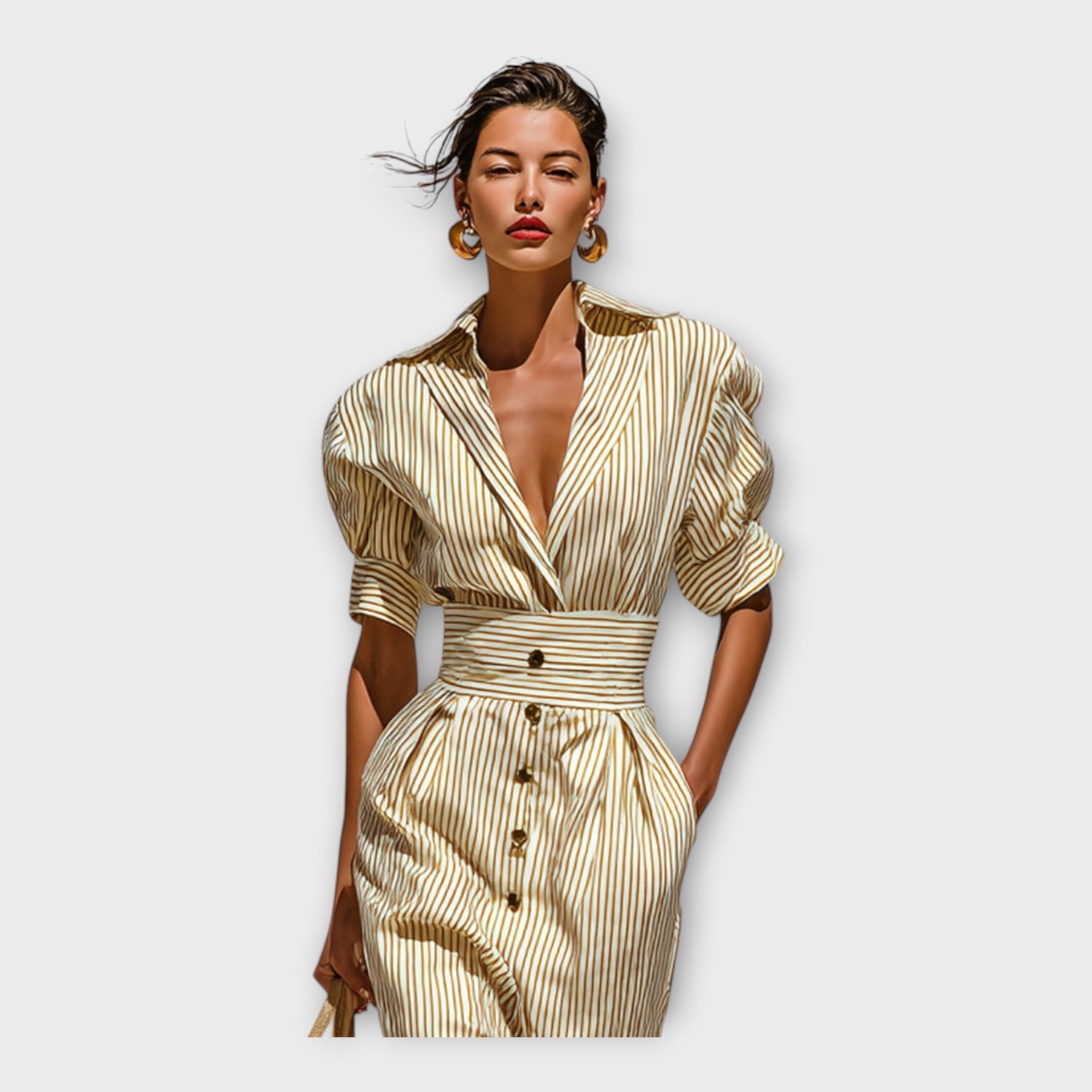 Kjole med raffineret elegance