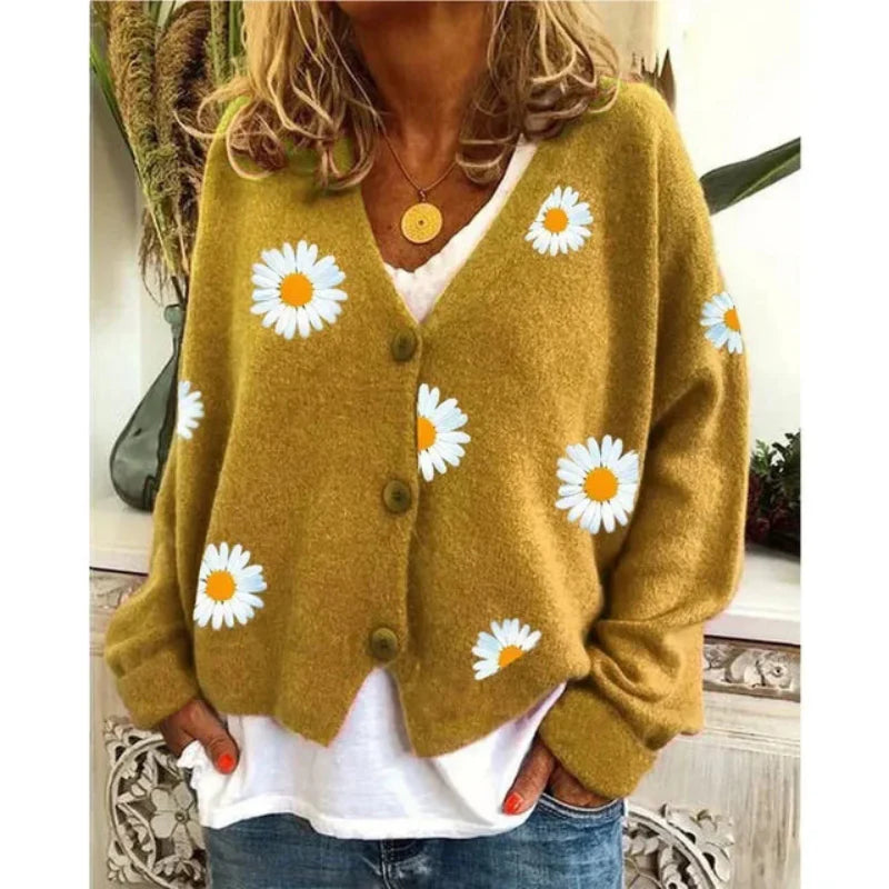 Theresia™ | Broderet cardigan