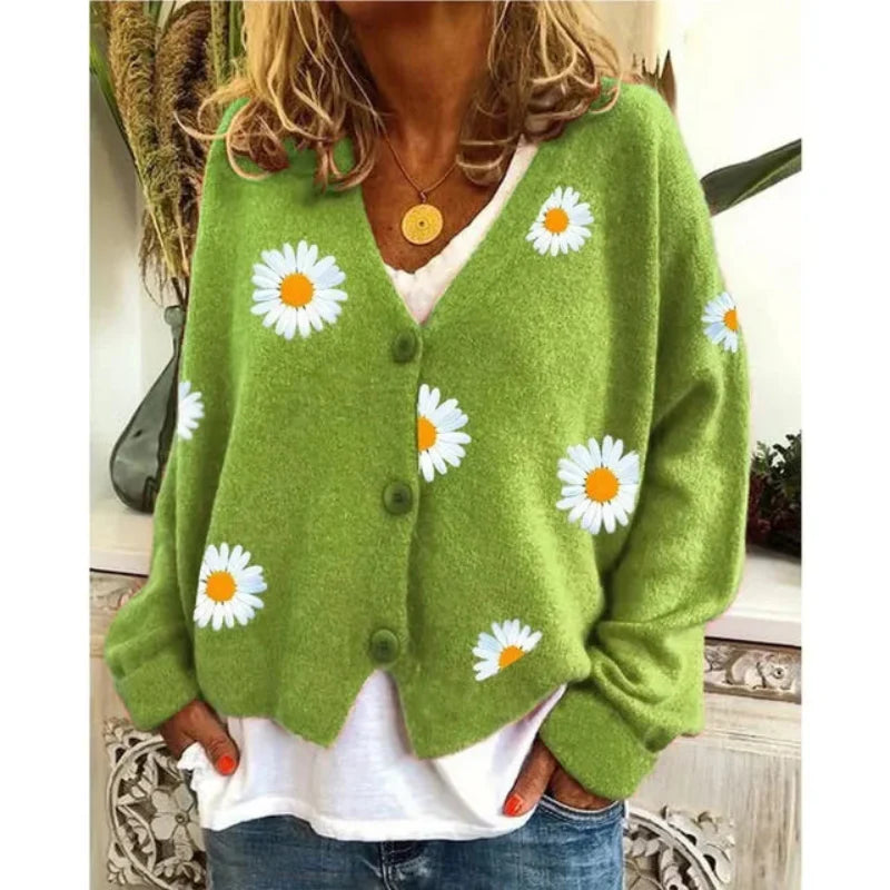 Theresia™ | Broderet cardigan