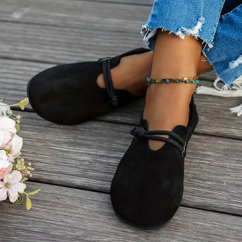 Raya | Enkle ballerinaer med raffinerede detaljer