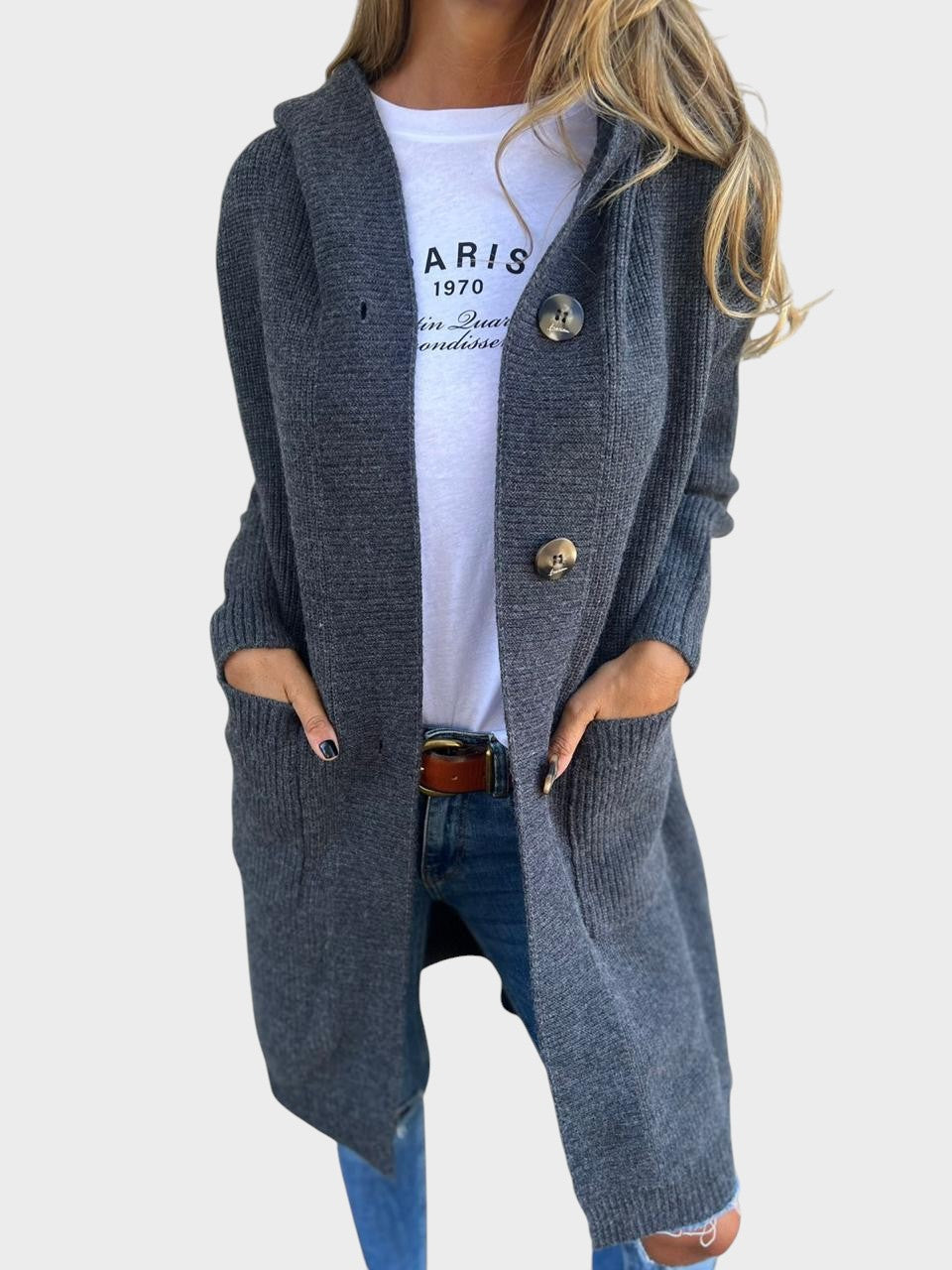 Carina | Langer Cardigan