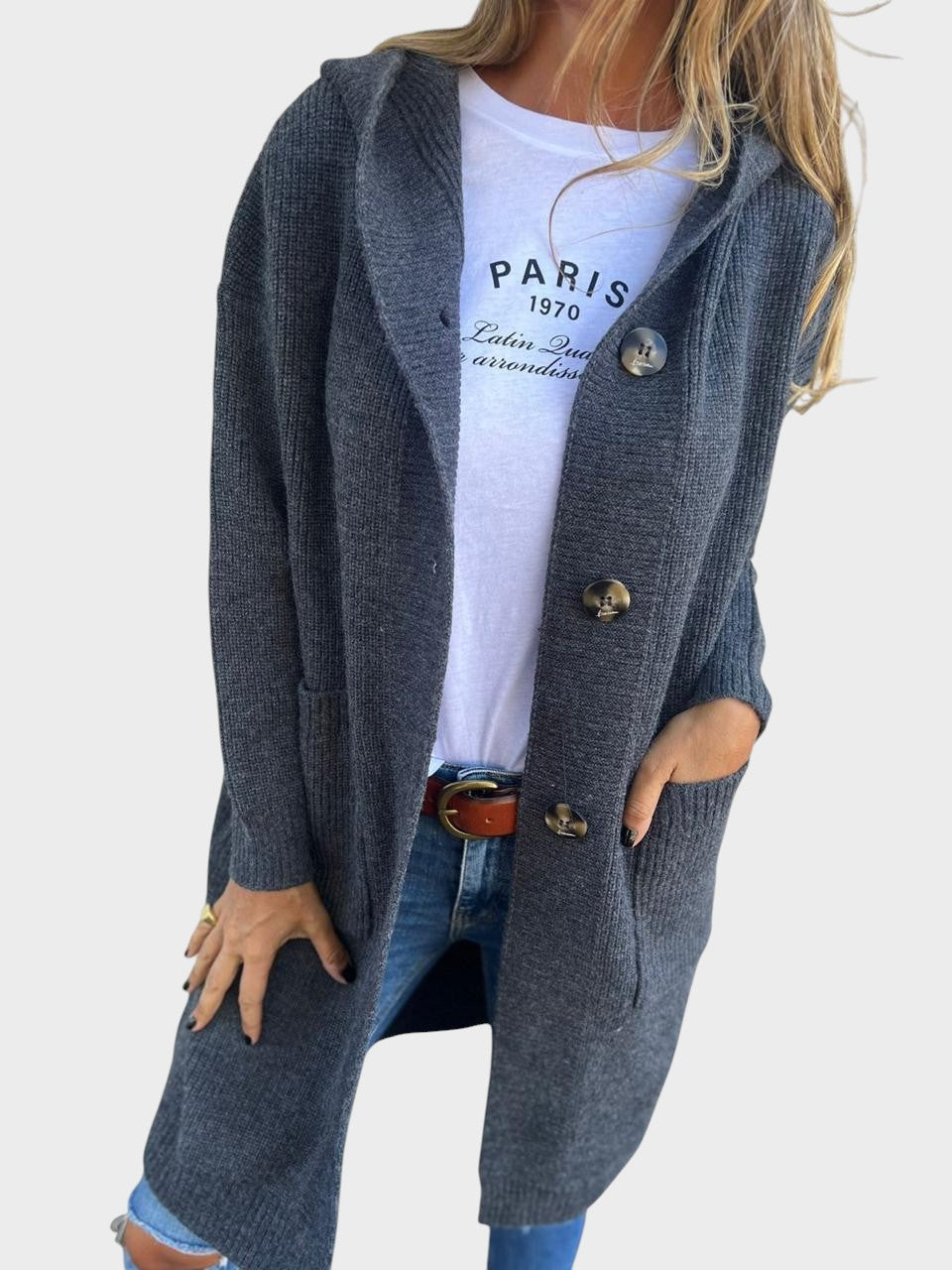 Carina | Langer Cardigan