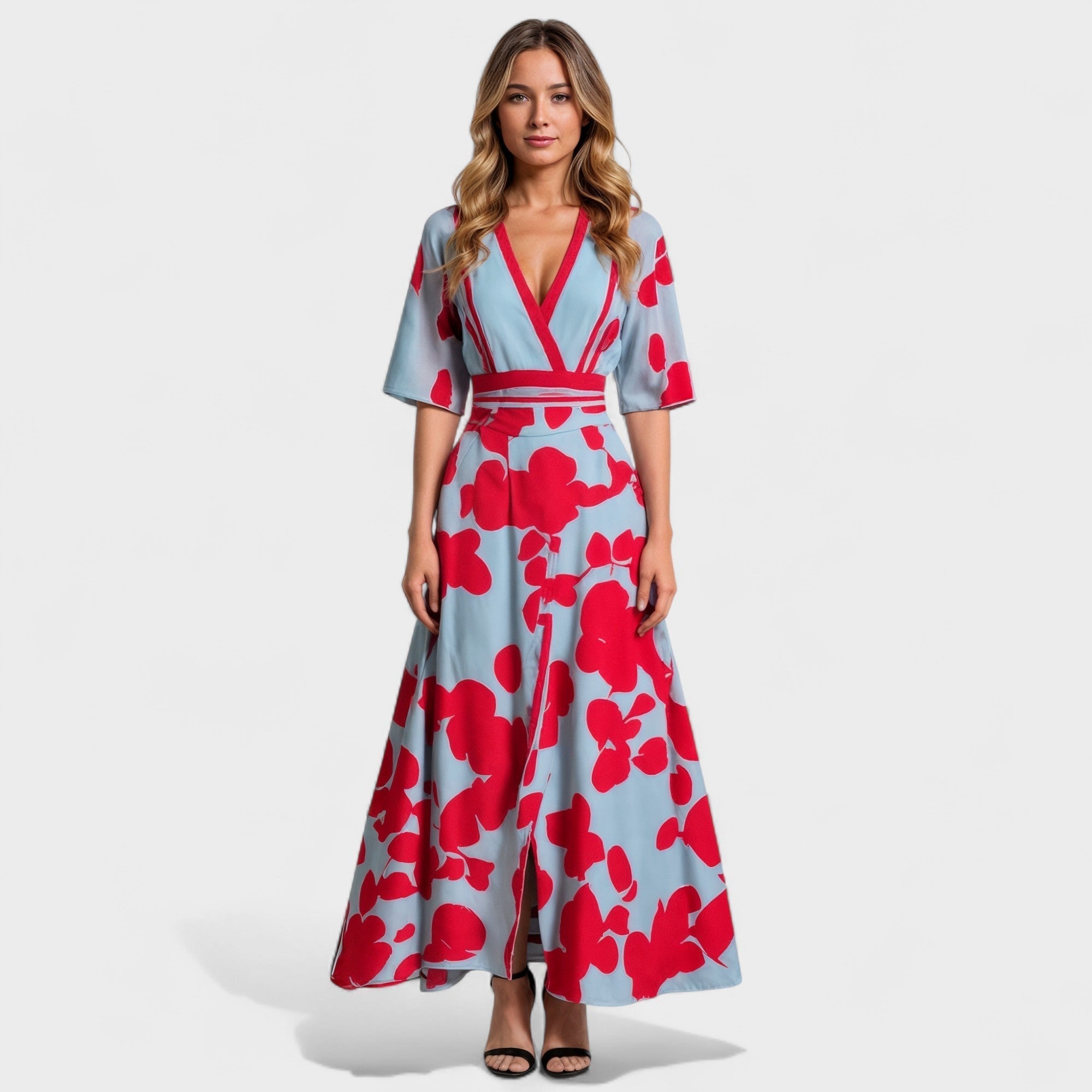 Lucie – Lange Kjoler med Blomsterprint