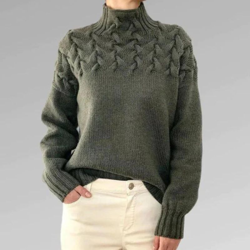 Erika | Rullekrave sweater