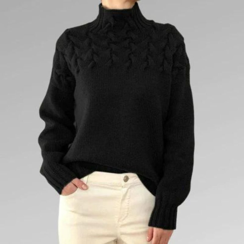 Erika | Rullekrave sweater