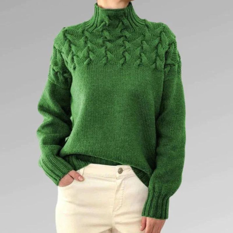 Erika | Rullekrave sweater