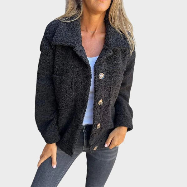 Nicoline | Kort uldjakke